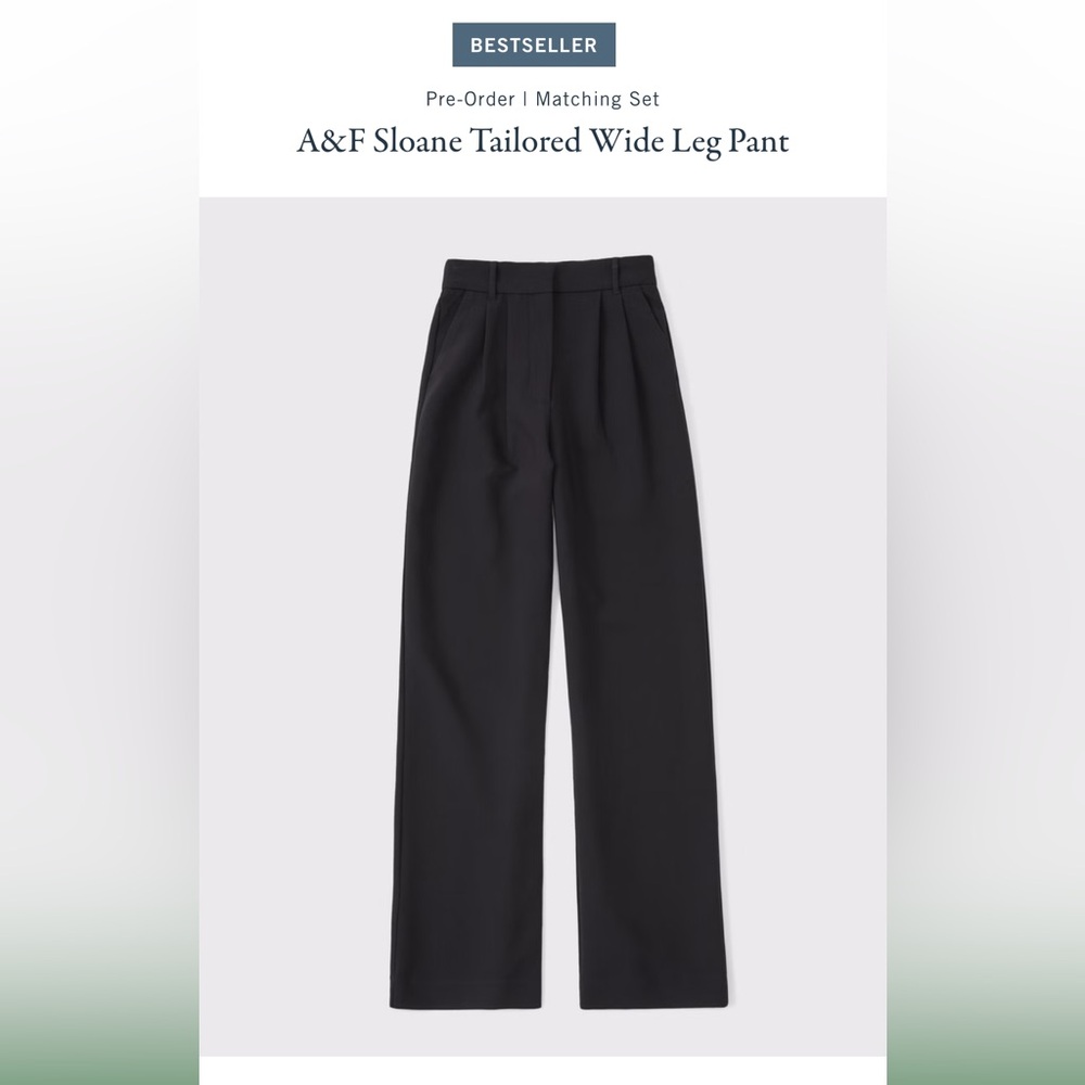 abercrombie sloan pant size 33 black
